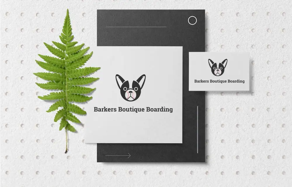 Barkers Boutique Boarding Business Card