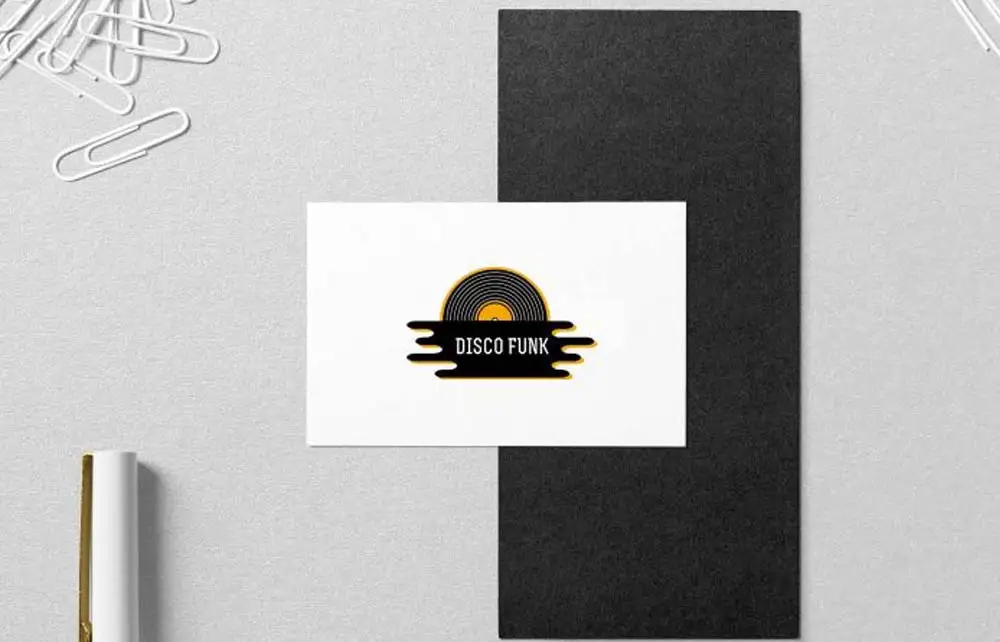Disco Funk Business Card