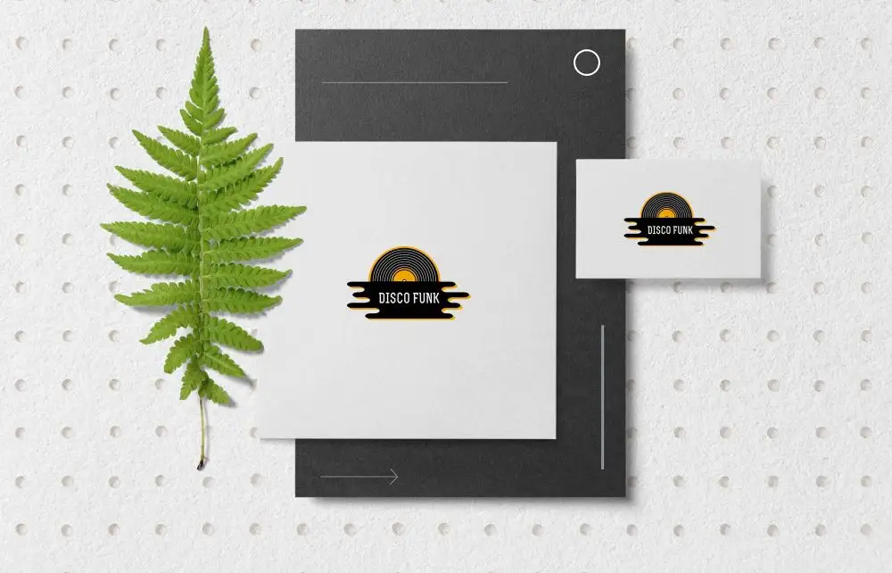 Disco Funk Business Card