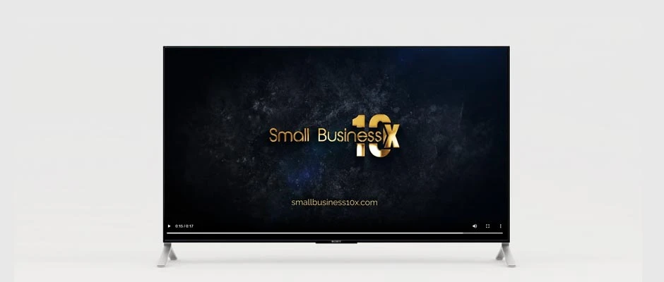 Galaxy Logo Reveal Video Mockup