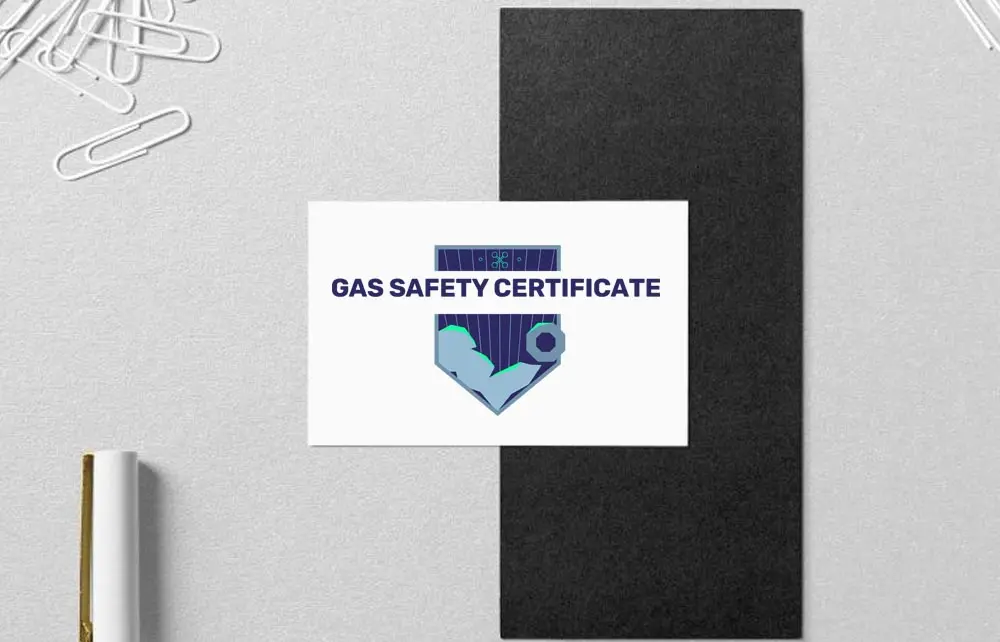 Gas Safety Certificate Logo Design