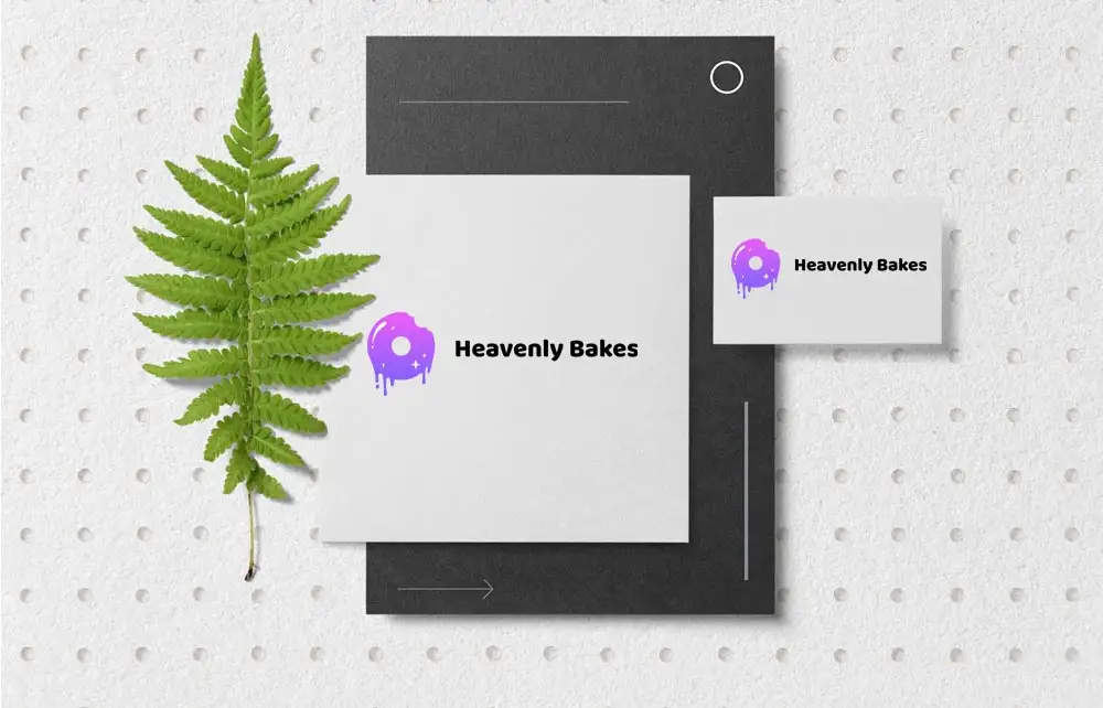 Heavenly Bakes Business Card