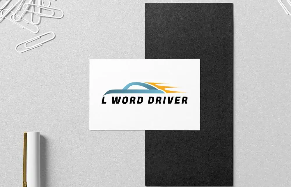 L Word Driver Business Card