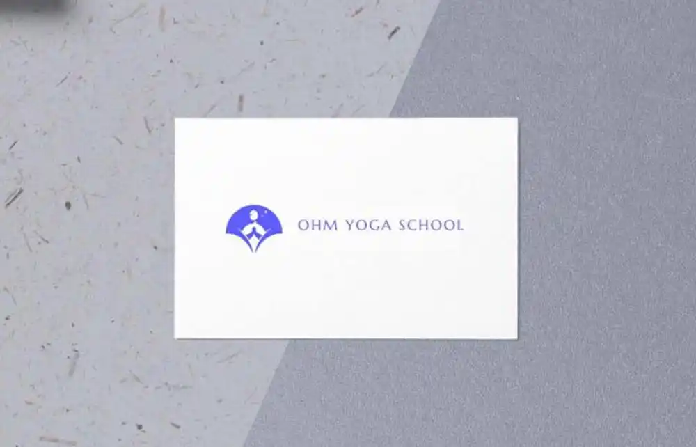 Ohm Yoga School Logo Design