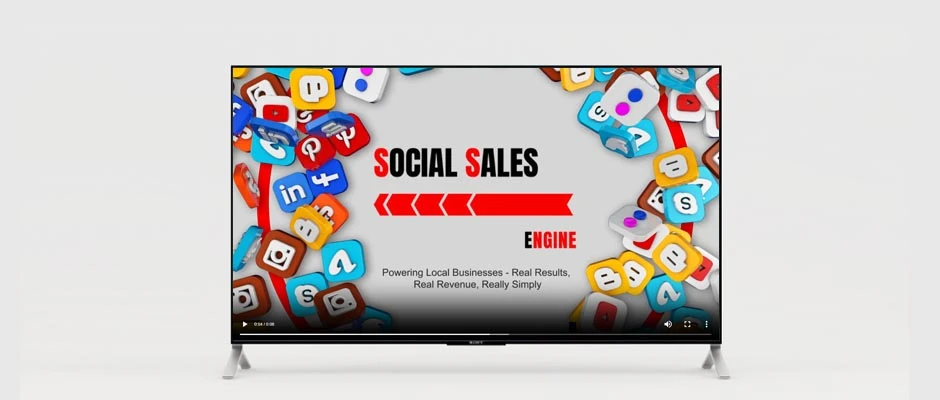Social Sales Engine Intro Video Mockup