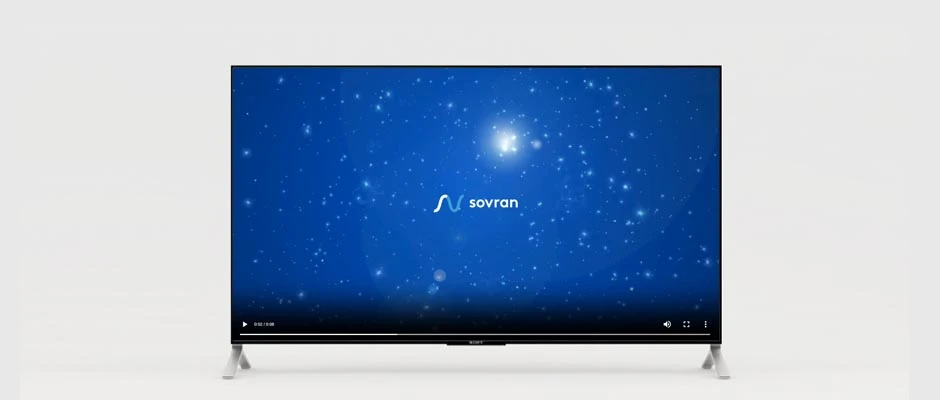 Sovran Logo Animation Video Mockup
