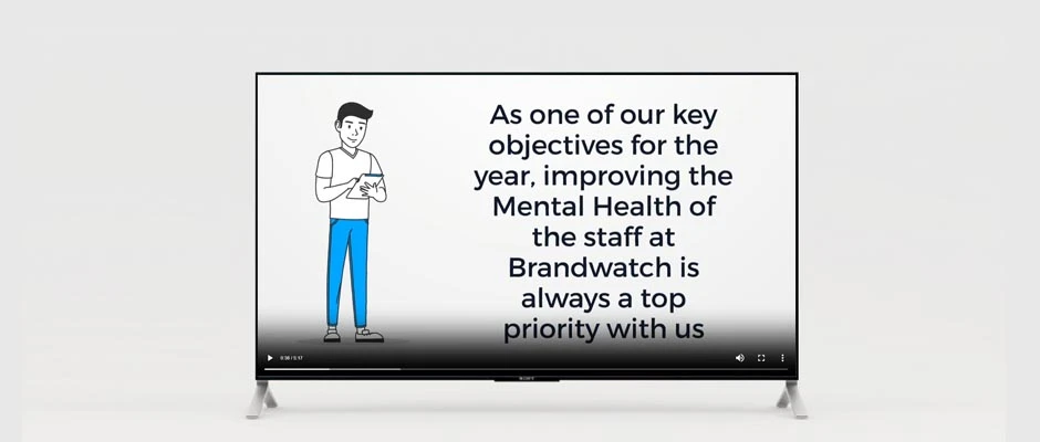 Mental Health Whiteboard Explainer Video Mockup