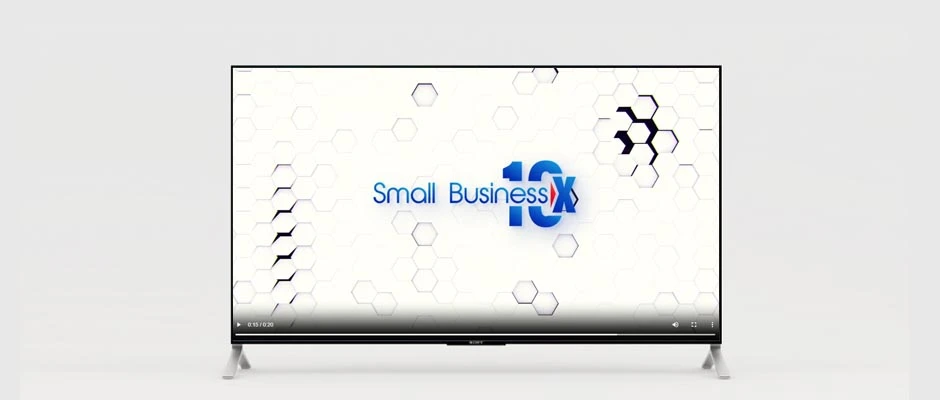 Technology Logo Reveal Video Mockup