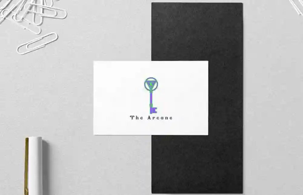 The Arcane logo design