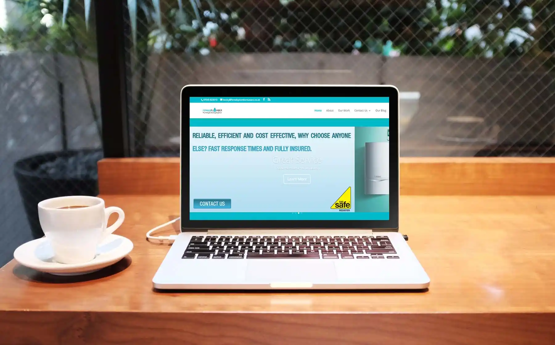 Female Plumber website