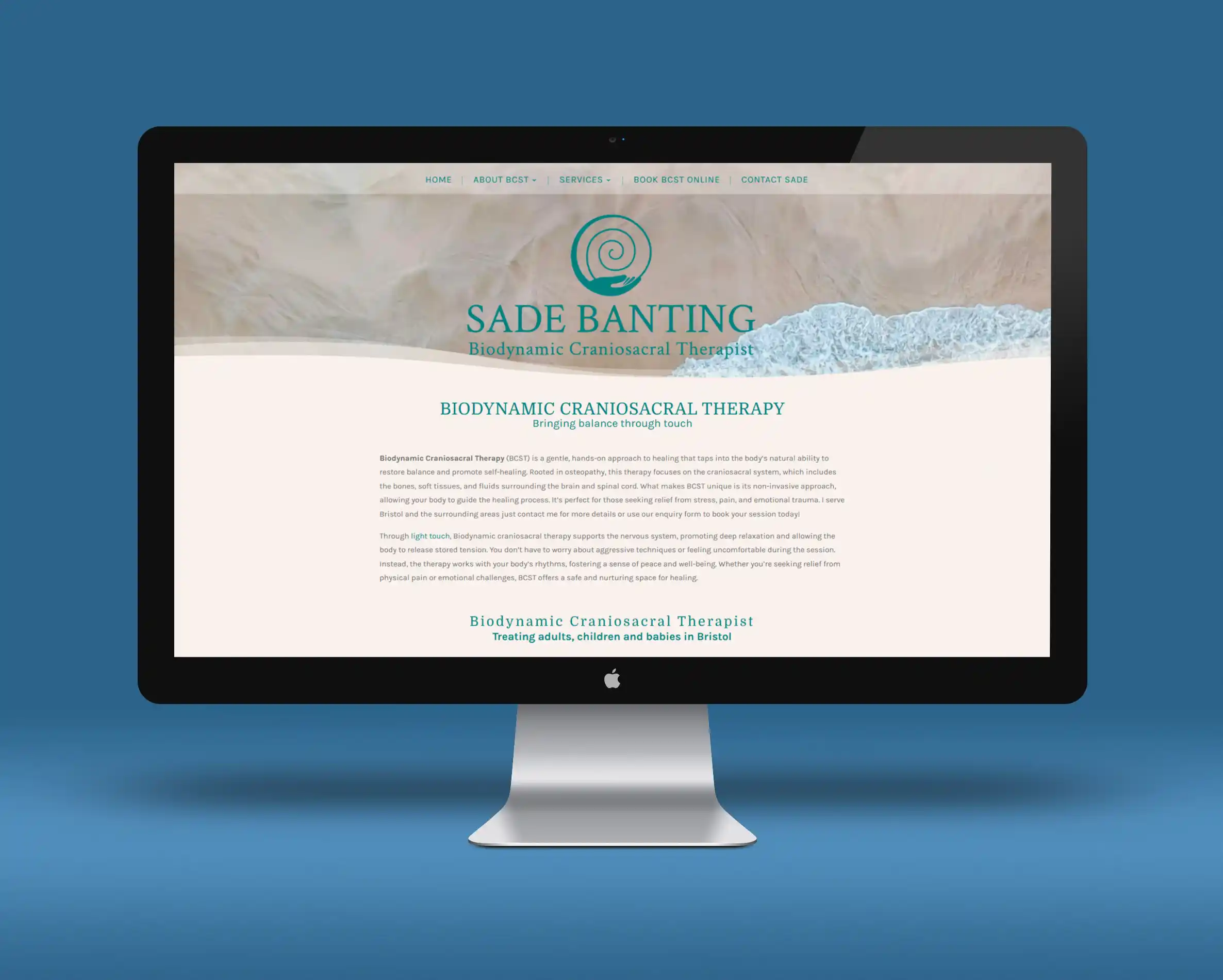 Sade Banting mockup
