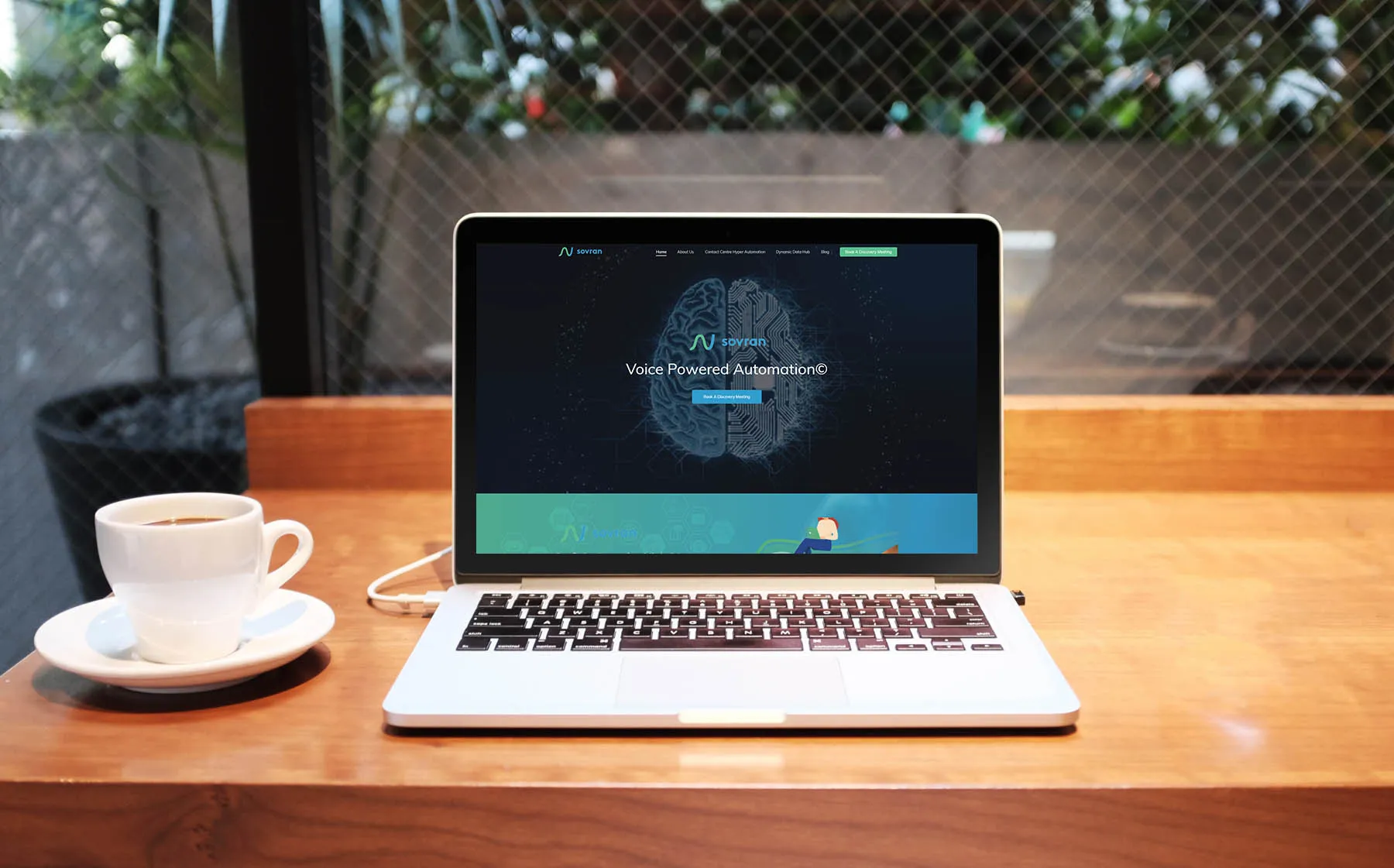 Sovran Ai Website Design