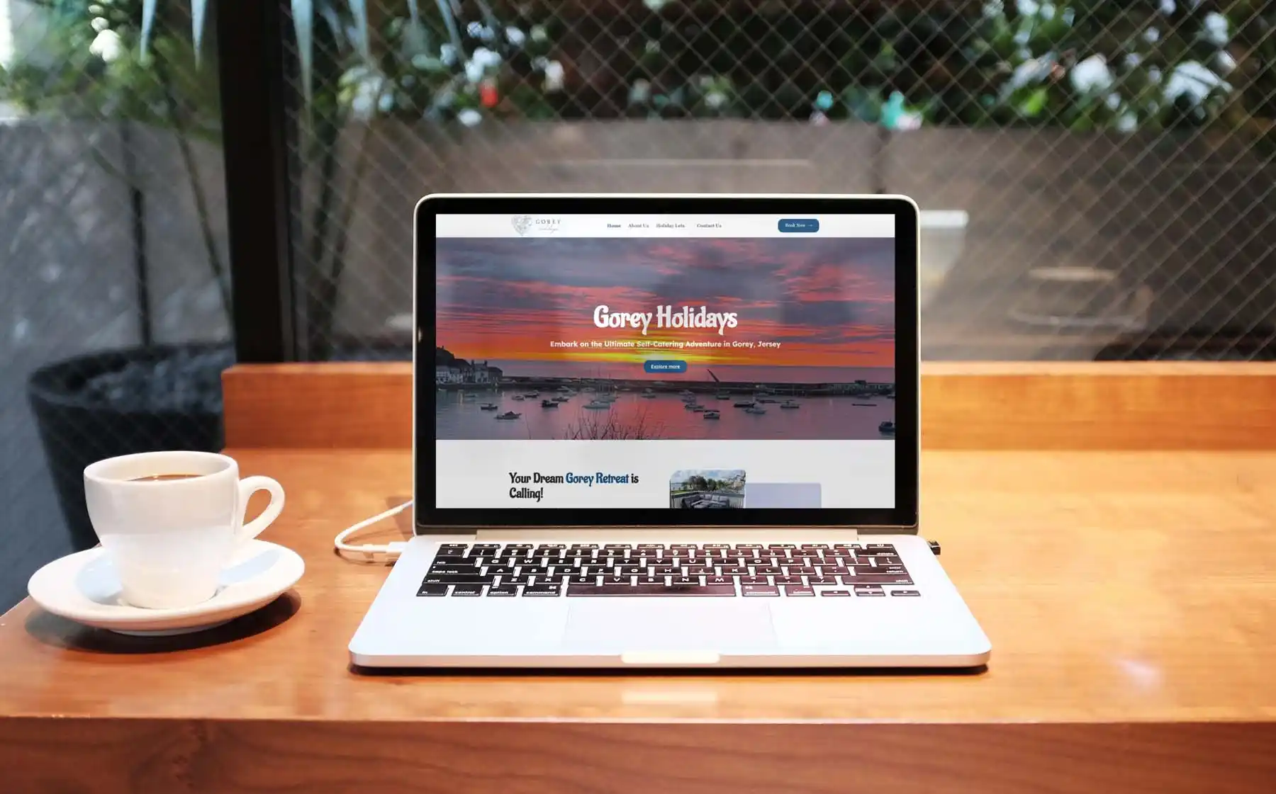 Gorey Holidays website design