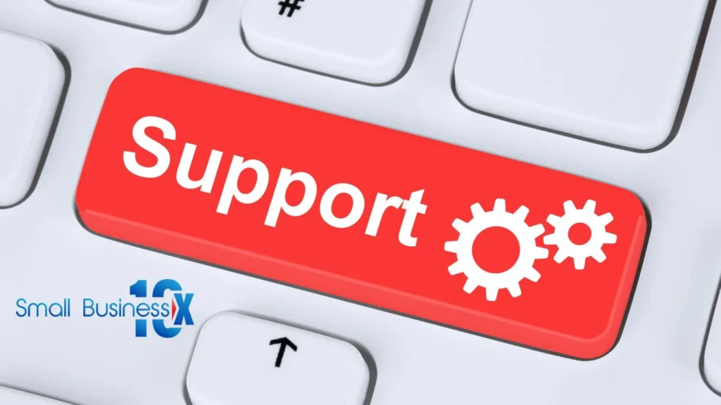 Monthly website support button